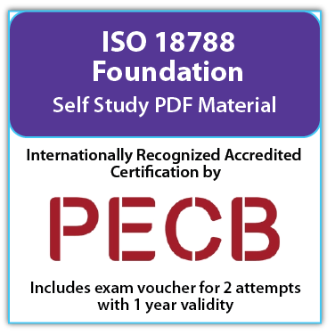 ISO 18788 Foundation – Self study – English – 2 Exam Attempts Included