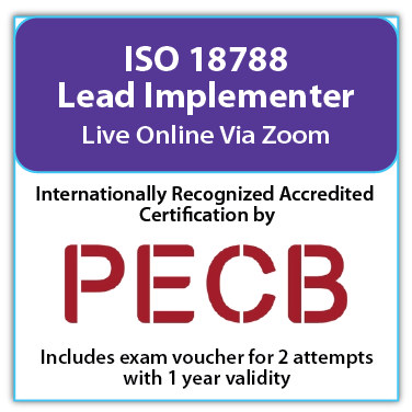 ISO 18788 Lead Implementer – Live Online – English – 2 Exam Attempts Included