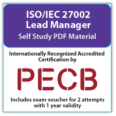 ISO/IEC 27002 Lead Manager – Self study – English – 2 Exam Attempts Included