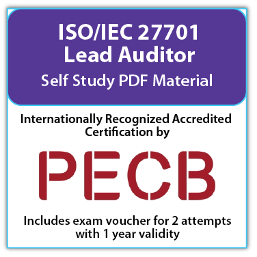 ISO/IEC 27701 Lead Auditor – Self study – English – 2 Exam Attempts Included