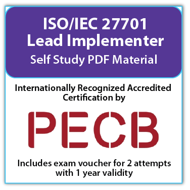 ISO/IEC 27701 Lead Implementer – Self study – English – 2 Exam Attempts Included