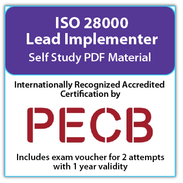 ISO 28000 Lead Implementer – Self study – English – 2 Exam Attempts Included