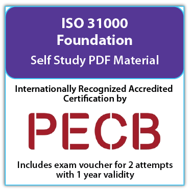 ISO 31000 Foundation – Self Study (PDF Courseware) – English – 2 PECB Exam Attempts Included