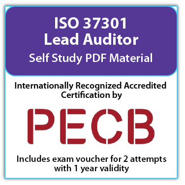 ISO 37301 Lead Auditor – Self study – English – 2 Exam Attempts Included