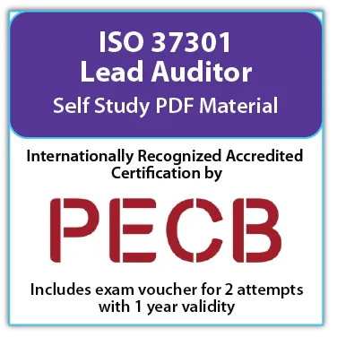 ISO 37301 Lead Auditor – Self study – English – 2 Exam Attempts Included