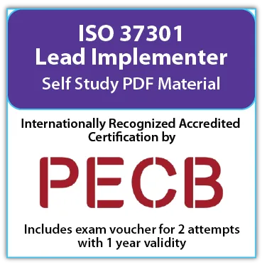 ISO 37301 Lead Implementer – Self study – English – 2 Exam Attempts Included