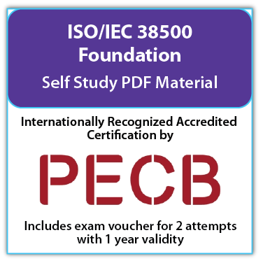 ISO/IEC 38500 Foundation – Self study – English – 2 Exam Attempts Included