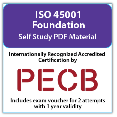 ISO 45001 Foundation – Self study – English – 2 Exam Attempts Included
