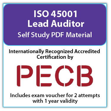 ISO 45001 Lead Auditor – Self study – English – 2 Exam Attempts Included