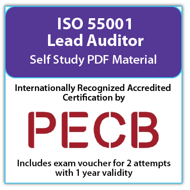 ISO 55001 Lead Auditor - Self study – English – 2 Exam Attempts Included