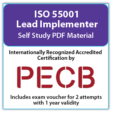 ISO 55001 Lead Implementer - Self study – English – 2 Exam Attempts Included