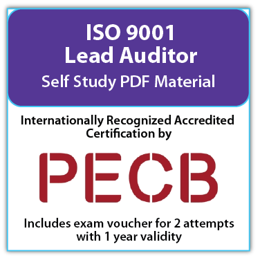 ISO 9001 Lead Auditor - Self study – French – 2 Exam Attempts Included