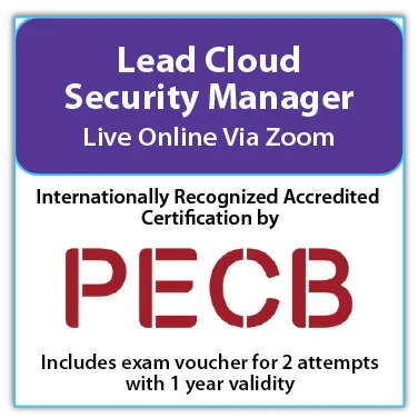 Lead Cloud Security Manager – Live Online – English – 2 Exam Attempts Included