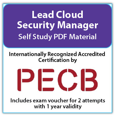 Lead Cloud Security Manager – Self study – English – 2 Exam Attempts Included