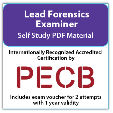 Lead Forensics Examiner – Self study – English – 2 Exam Attempts Included