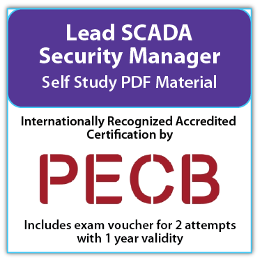 Lead SCADA Security Manager – Self study – English – 2 Exam Attempts Included