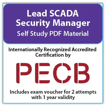 Lead SCADA Security Manager – Self study – English – 2 Exam Attempts Included