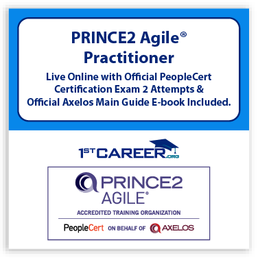 PRINCE2® Agile Practitioner Live Online in English and Official PeopleCert Certification Exam. Course code: PRINCE2APR-L-2