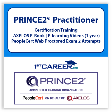 PRINCE2® Practitioner 6th Edition E-learning Self-Paced Training Videos and Official PeopleCert Certification Exam 2 Attempts. Course code: PRINCE2PR-E-2